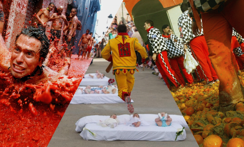 Un viaje por los festivales más extraños y sorprendentes del mundo