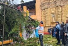 San Cristóbal colonial afectada