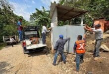 En Tecpatán se logró la liberación de una vía de acceso importante.
