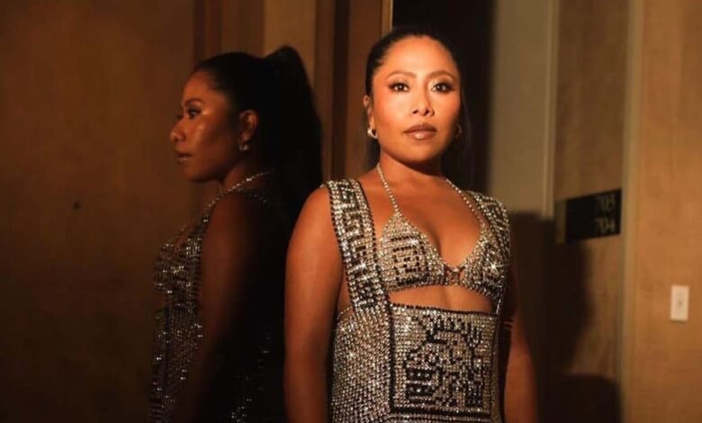 Yalitza Aparicio brilla con vestido de Skims, marca de Kim Kardashian (Foto de internet)