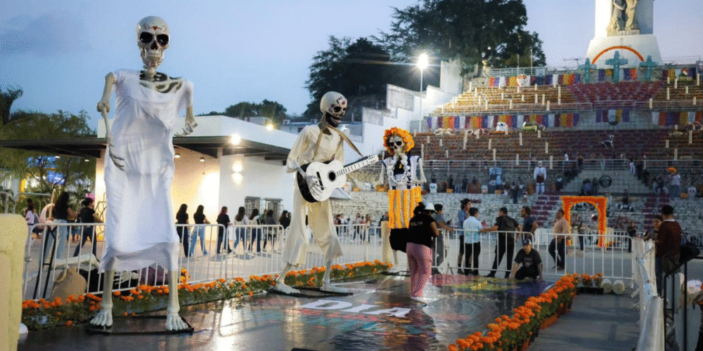 Así se celebra el dia de muertos en Tuxtla Gutierrez