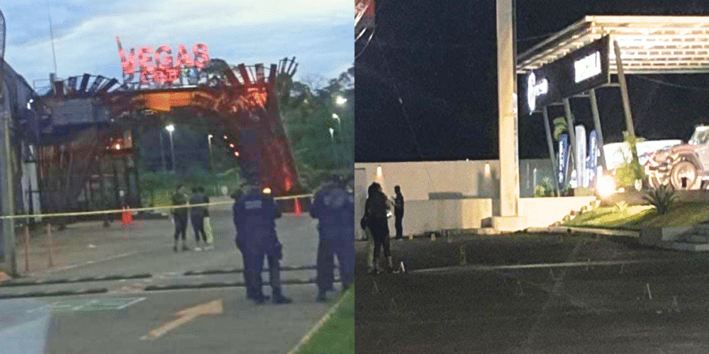 Balacera en casino de Tapachula deja varios vehículos dañados y alarma entre la población