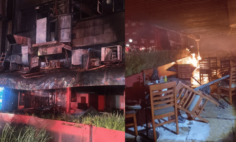 Cápsula de pánico Se incendia restaurante ‘La Soldadera’ frente al Monumento a la Revolución
