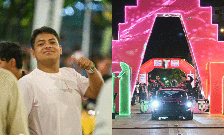 Char García, el piloto más joven en la historia de la Carrera Panamericana 2025