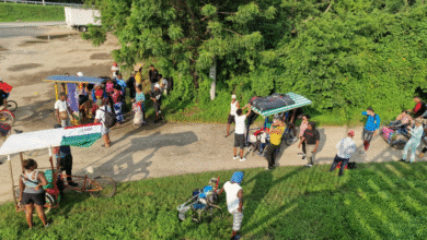 Desarticulan caravana migrante en Chiapas; algunos aceptan traslado a Veracruz