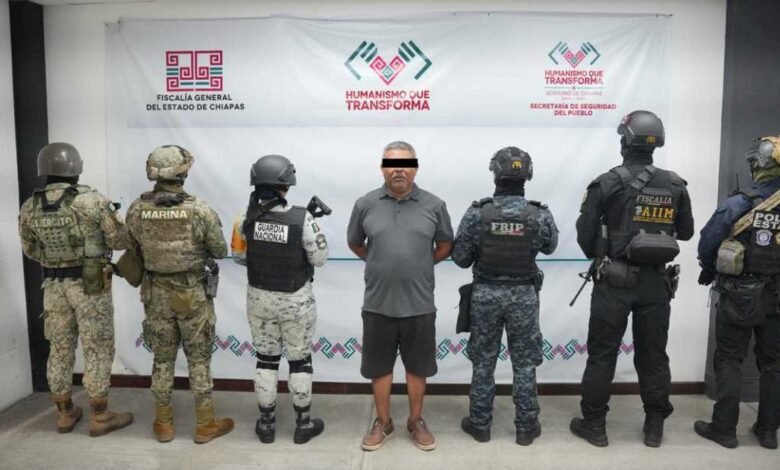Detienen en Tuxtla a presunto integrante de “La Barredora”, exdirector de la Policía Estatal de Tabasco