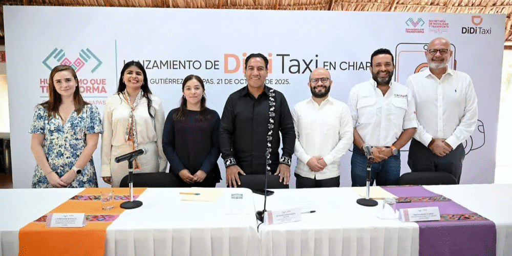 DiDi Taxi inicia operaciones en Chiapas