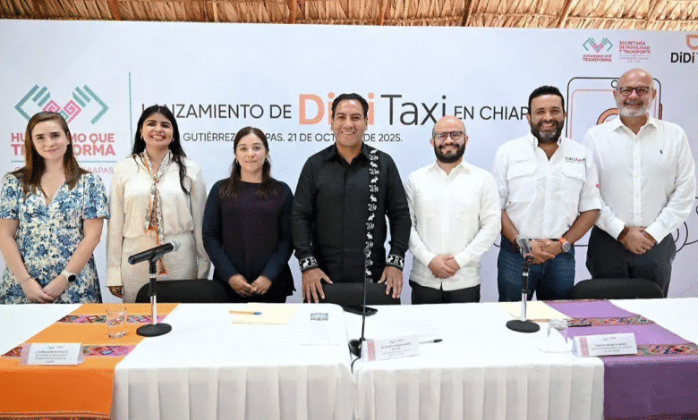 DiDi Taxi inicia operaciones en Chiapas