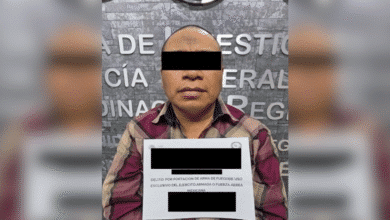 FGR logra vinculación a proceso de una persona por portación de arma de fuego en Chiapas