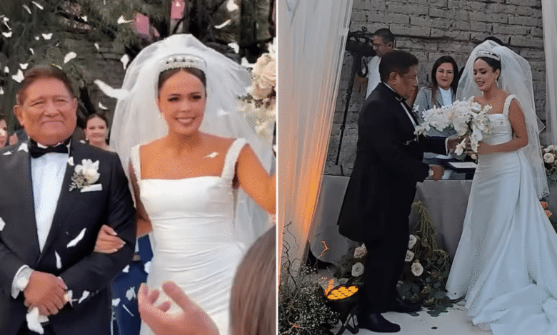 Juan Osorio se casa con Eva Daniela, 38 años menor que él