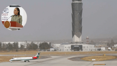 La defensa del AIFA Presidenta Sheinbaum rechaza la medida de EE. UU. y la califica de unilateral