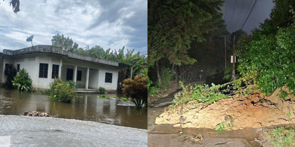 Lluvias intensas afectan al menos 17 municipios de Chiapas y dejan miles sin electricidad