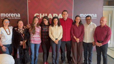 Luisa Alcalde anuncia instalación del Consejo Consultivo y avance en la conformación de comités de Morena durante su visita a Chiapas