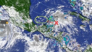 Mantiene Protección Civil vigilancia sobre sistemas atmosféricos que generarán lluvias fuertes en Chiapas