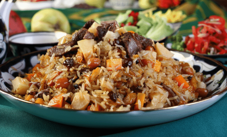 Osh, el platillo nacional de Tayikistán que es un ritual de familia (Foto por Uzbekistan travel)