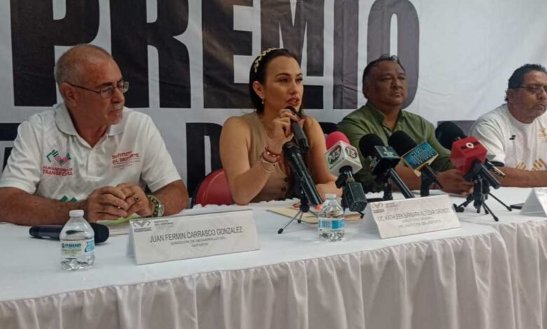 Presentan convocatoria del Premio Estatal del Deporte 2025