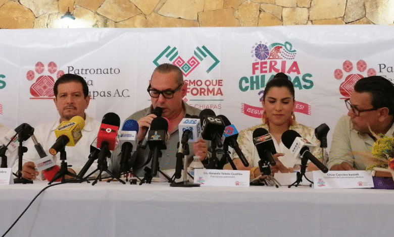 Presentan oficialmente la Feria Chiapas 2025 Seguro te diviertes