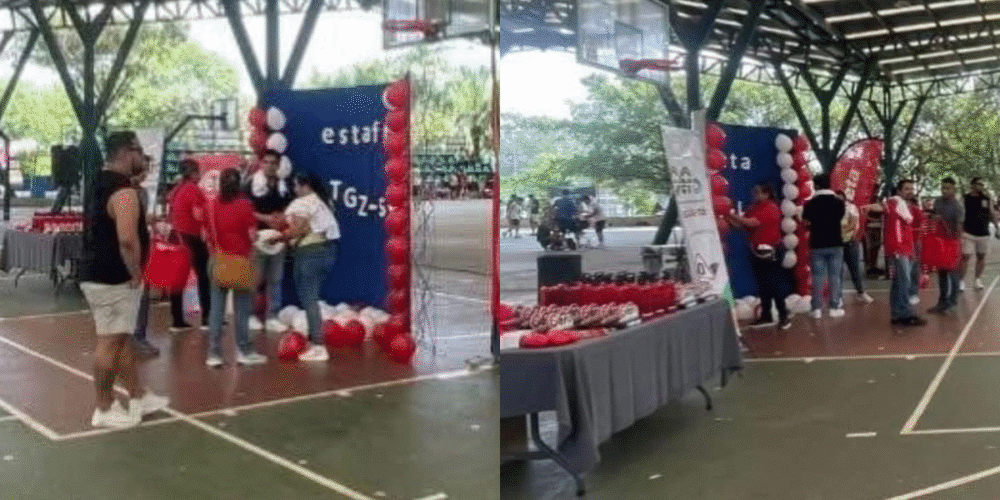 Realizan fiesta privada en el domo de Caña Hueca; suspenden actividades deportivas