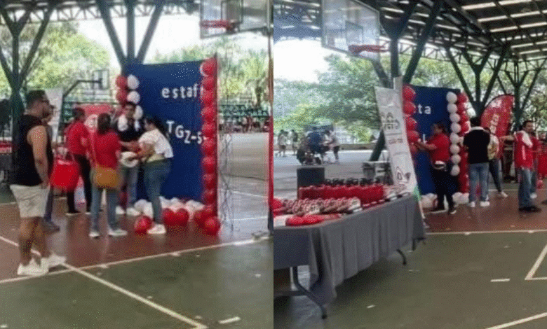 Realizan fiesta privada en el domo de Caña Hueca; suspenden actividades deportivas