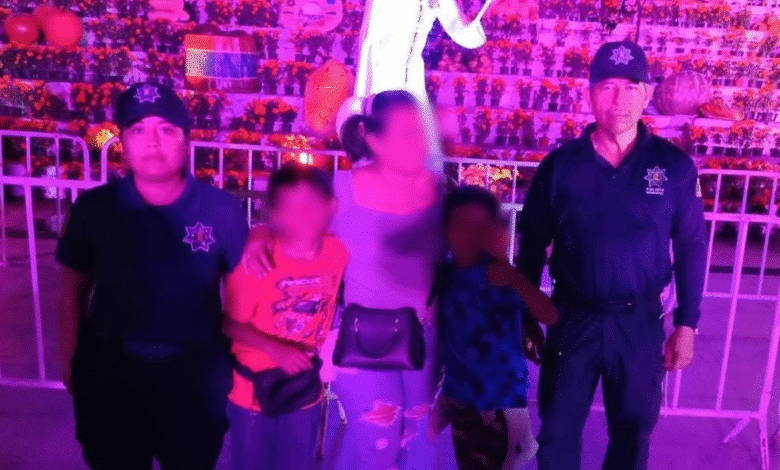 SSP Tuxtla brinda atención oportuna a reporte de menores sin compañía en el Parque Bicentenario