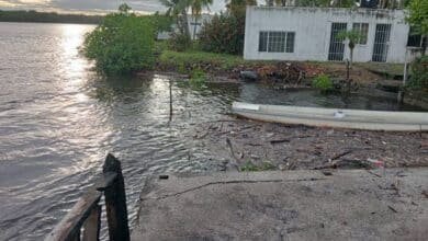 Se alerta a pobladores de Mazatán ante incremento del río “Canal El Cabe”