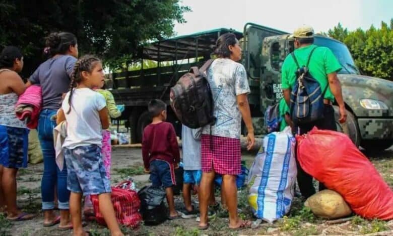 Se reportan más de 17 mil desplazados por violencia