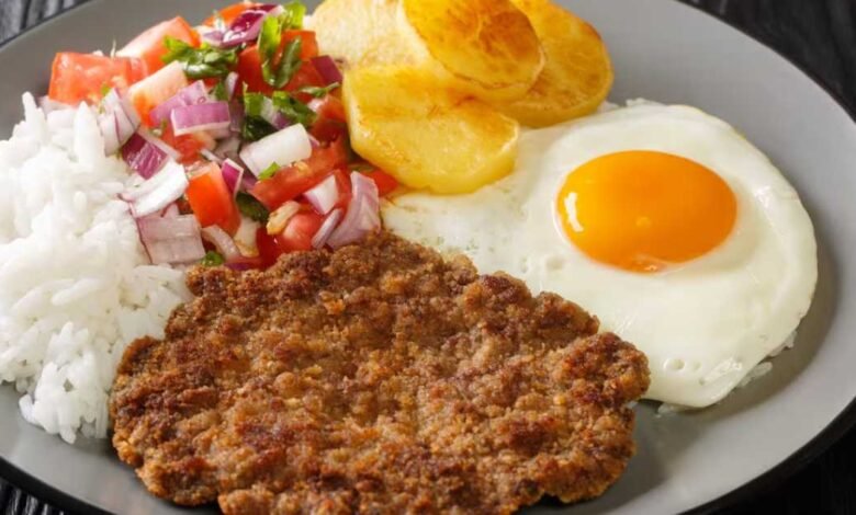 Silpancho Platillo de la altura de Bolivia con gran sabor y sencillez