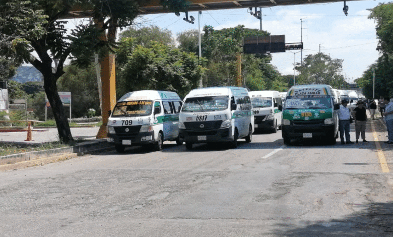 Transportistas piden a Madres en Resistencia liberar tramo bloqueado del Libramiento Norte Oriente