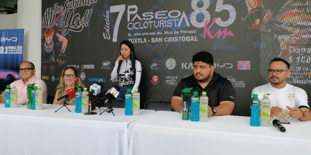 “Una Subidita Allá” cumple siete años como el paseo ciclista más grande del sur de México y se suma a causa del Hospital Pediátrico de Chiapas