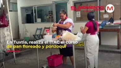 Realiza el ITAC el curso de pan floreado y ponzoquí
