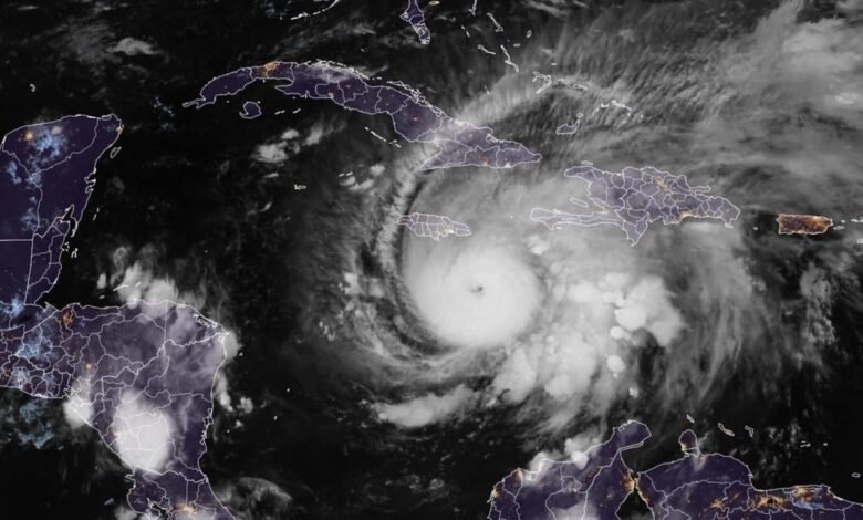 Huracán Melissa alcanza categoría 4 cerca de Jamaica (Foto de internet)