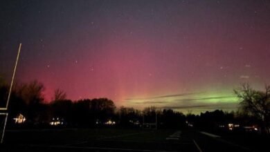 Acerca de las auroras boreales que han sorprendido ¿Por qué sucede? (Foto de internet)