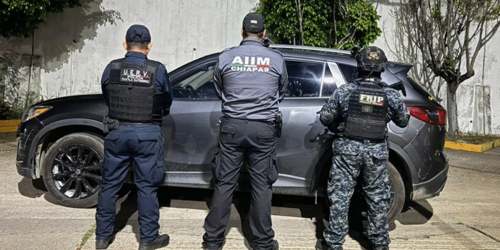 Cae en Tuxtla vehículo “clonado” con reporte de robo desde 2018