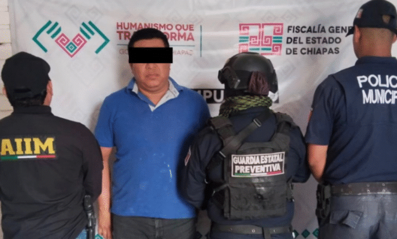 Detienen a presunto pederasta en Cintalapa