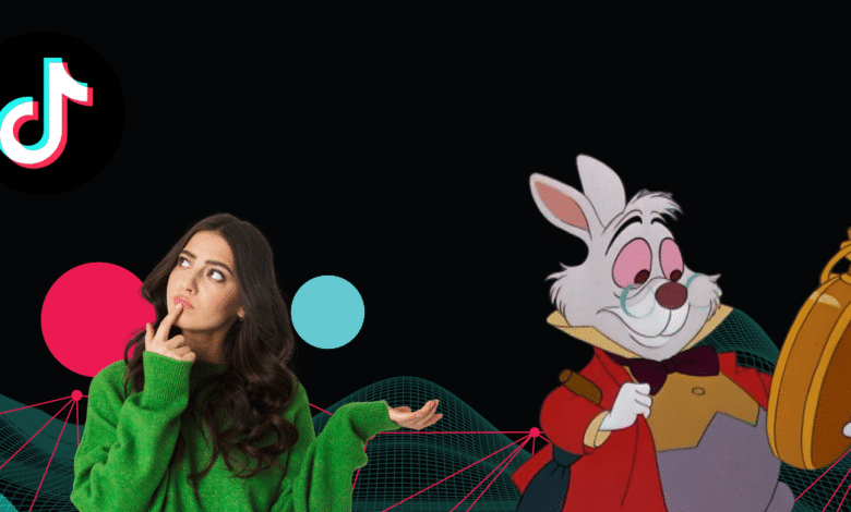 El Conejo Blanco te alcanzó El inquietante trend de TikTok que expone tus miedos al paso del tiempo