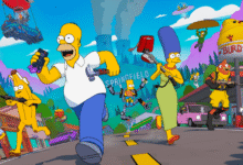 Fortnite x Los Simpson Springfield llega con pase épico