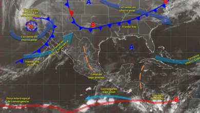 Lluvias puntuales fuertes afectarán Baja California y Chiapas