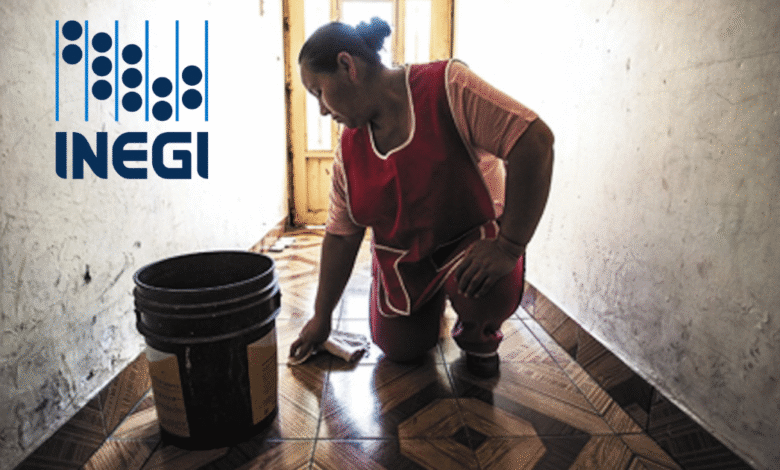 Mujeres aportan 72% del valor del trabajo doméstico y de cuidados, según Inegi