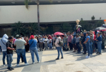 Piden liberación de dos líderes comitecos; anuncian plantón indefinido