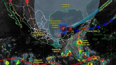 Pronóstico del clima martes 4 de noviembre caluroso, medio nublado y posibles lluvias