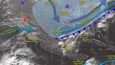 Pronóstico jueves 27 de noviembre: Nublado con posibles lluvias puntuales