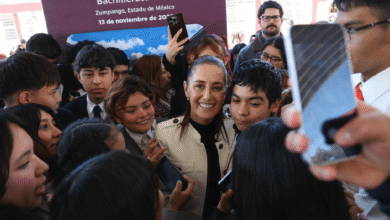 En Zumpango, Estado de México, la Presidenta Claudia Sheinbaum inauguró la obra de reconversión del nuevo Centro de Estudios de Bachillerato (CEB) 9/16, como parte de su compromiso para abrir 100 mil nuevos espacios de Educación Media Superior