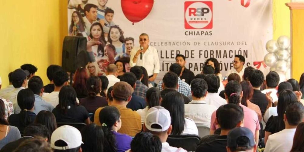 RSP Chiapas impulsa a la juventud primer taller de formación política congrega a más de cien jóvenes