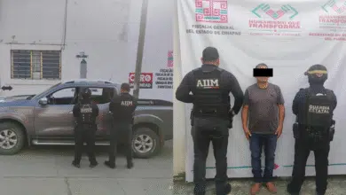 SSP y FGE detienen a masculino con vehículo con reporte de robo en la región Sierra Mariscal