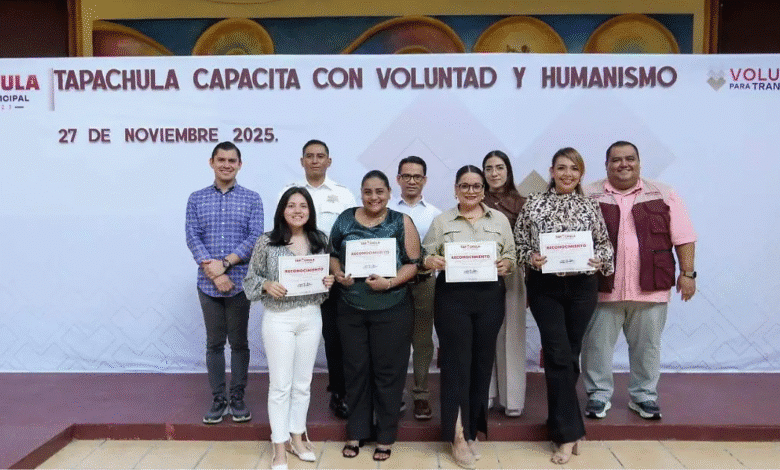 Tapachula fortalece la profesionalización municipal con la Jornada de Capacitación 2025