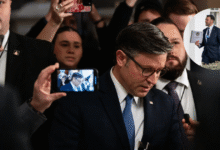 Votación histórica en EE.UU. Cámara aprueba la divulgación de los archivos secretos de Epstein (Foto por Tierney L. CrossThe New York Times)