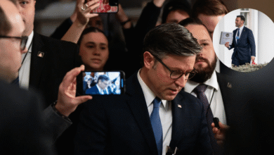 Votación histórica en EE.UU. Cámara aprueba la divulgación de los archivos secretos de Epstein (Foto por Tierney L. CrossThe New York Times)