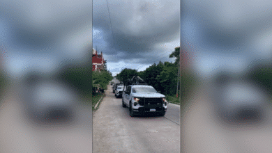 Activan recorridos preventivos en la Región Maya por lluvias intensas del Frente Frío 21