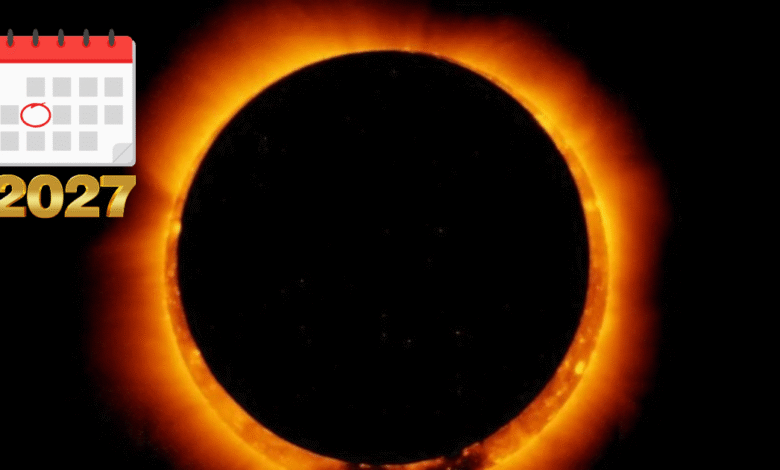 El Sol se apagará por más de 6 minutos NASA confirma el eclipse más largo del siglo en 2027 (Foto CNN y Canva)
