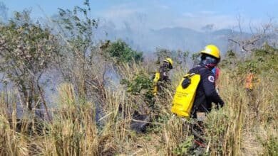 Fuego arrasa La Sepultura
